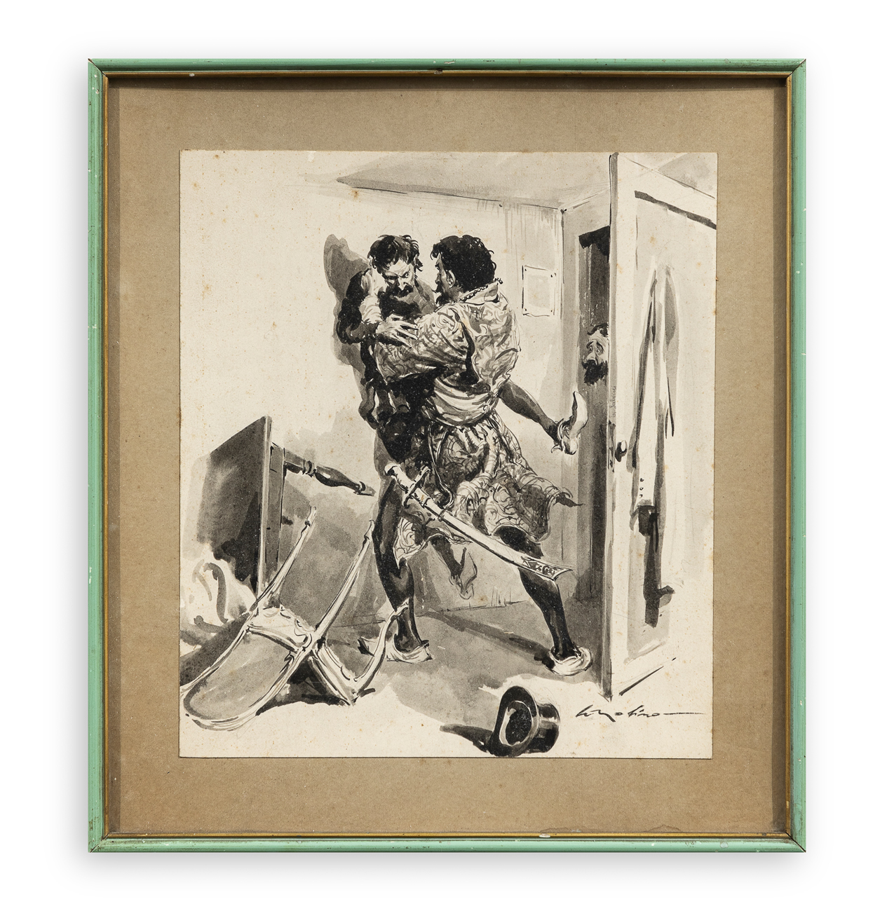 WALTER MOLINO (1915-1997) - Senza Titolo