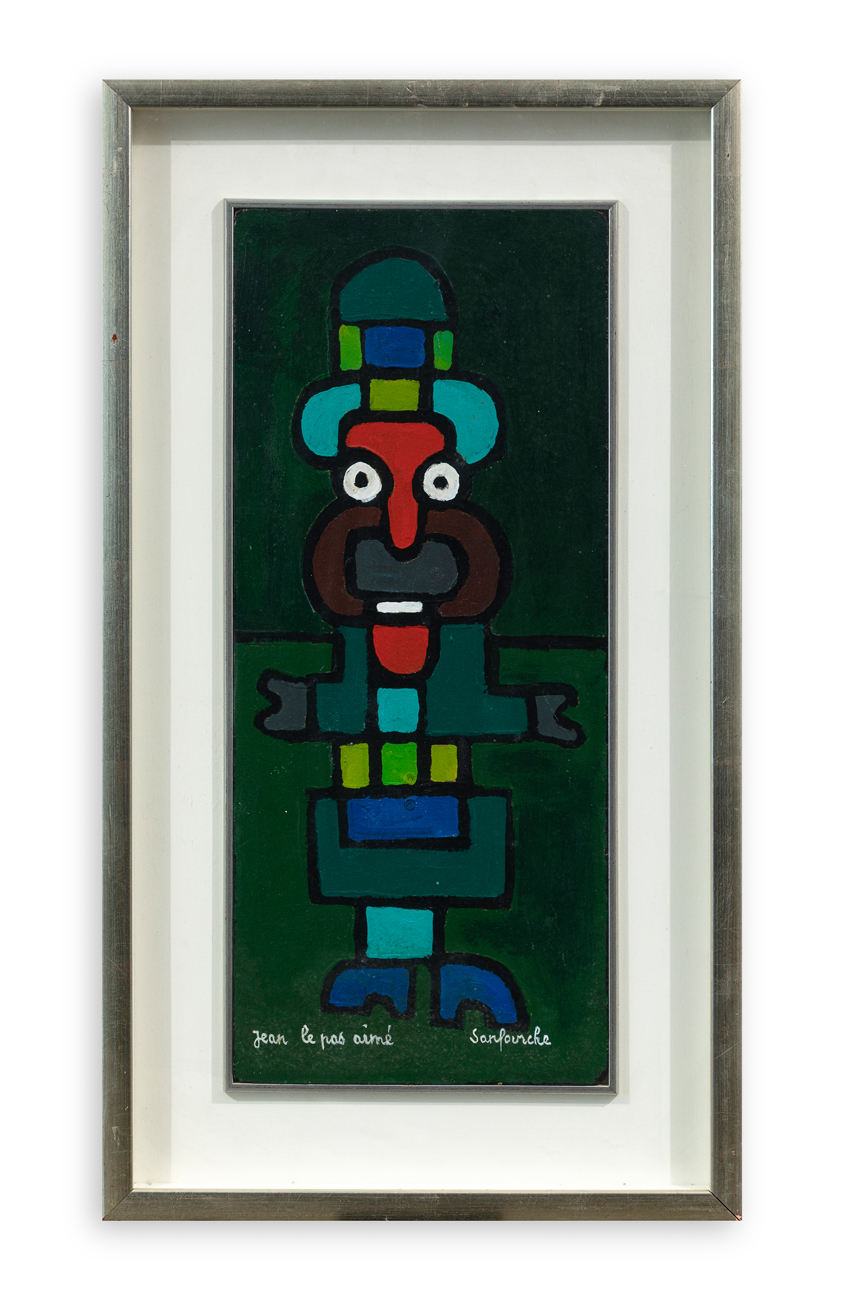 JEAN-JOSEPH SANFOURCHE (1929-2010) - Jean le pas aimé