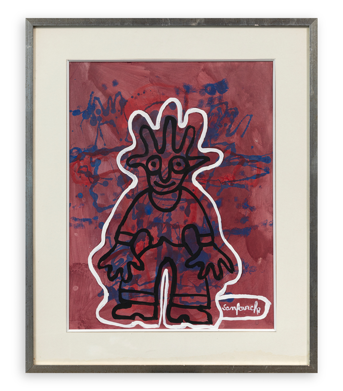 JEAN-JOSEPH SANFOURCHE (1929-2010) - Senza Titolo