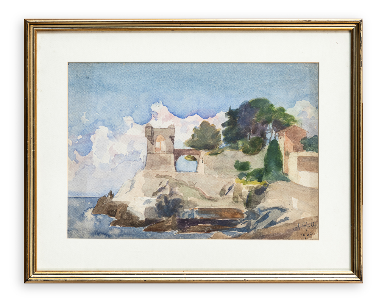 AMLETO GALLI (1886-1949) - Senza Titolo, 1942