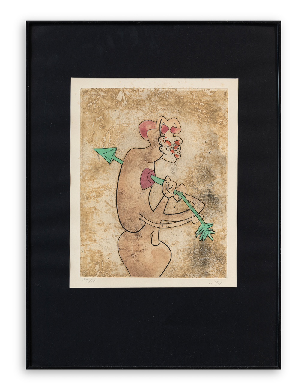 ROBERTO SEBASTIAN MATTA (1911-2002) - Senza Titolo, 1975