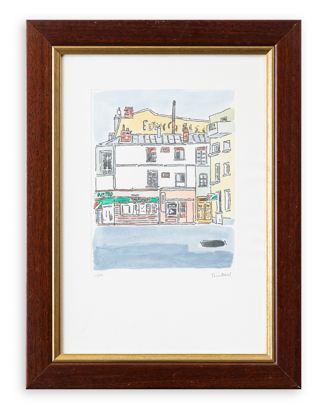 ORFEO TAMBURI (1910-1994) - Senza Titolo (Parigi)