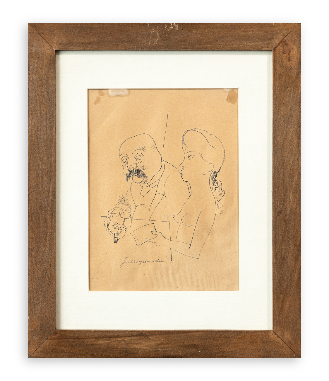 GEORGE GROSZ (1893-1959) - Frühlingserwachen, 1923