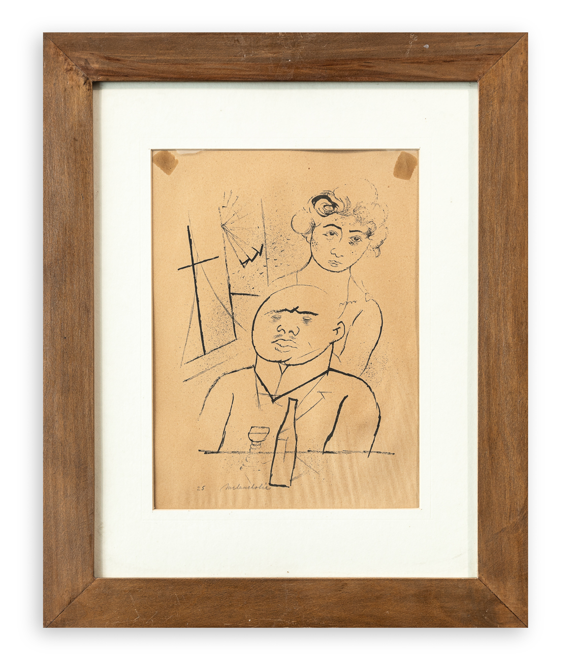 GEORGE GROSZ (1893-1959) - Melancholie, 1923