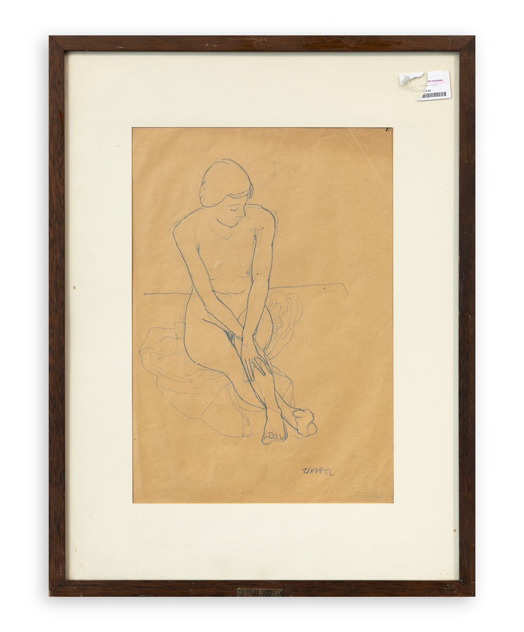 JULIUS ZIMPEL (1896-1925)  - Senza Titolo