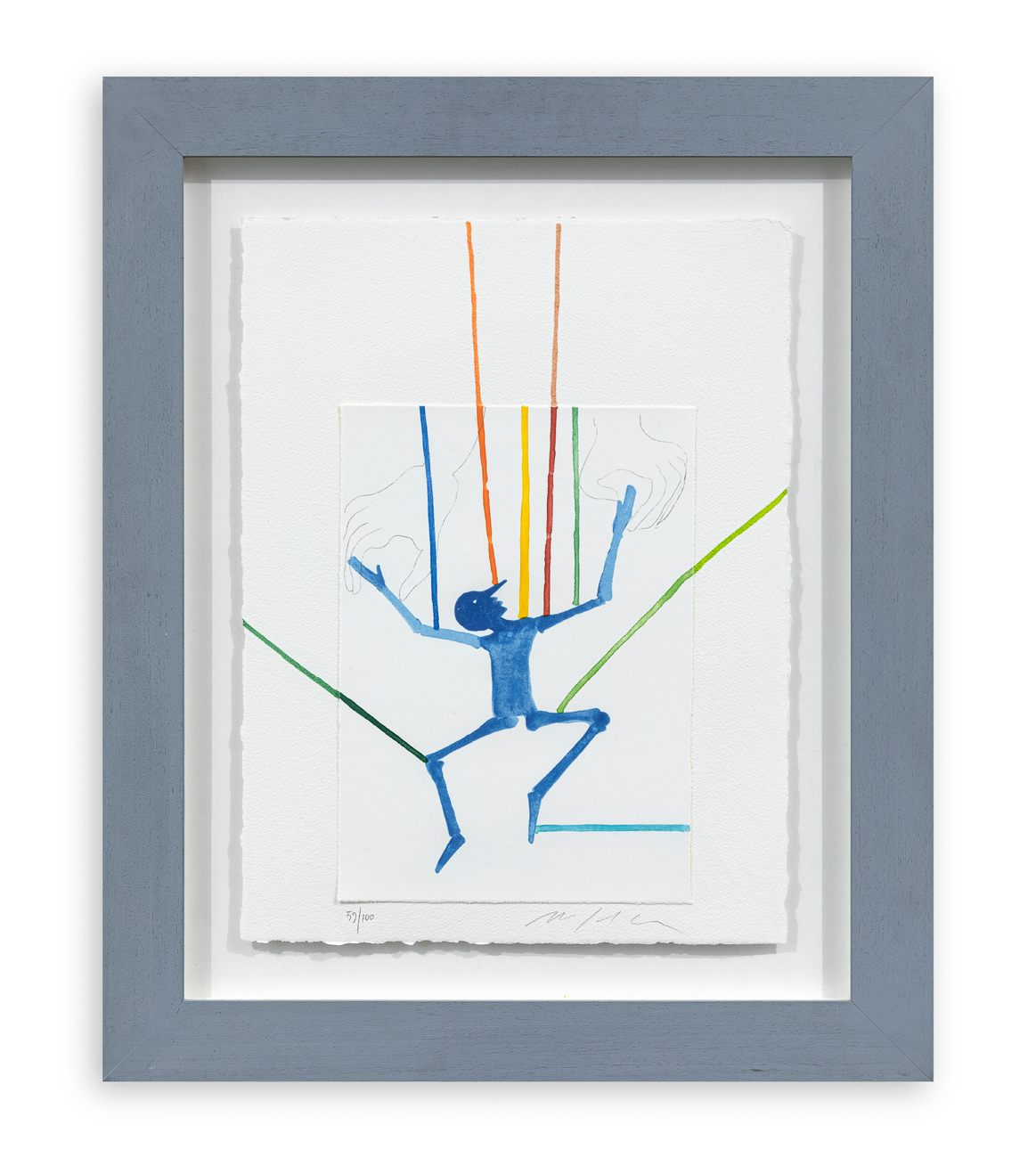 MIMMO PALADINO (1948) - Senza Titolo (Pinocchio), 2005