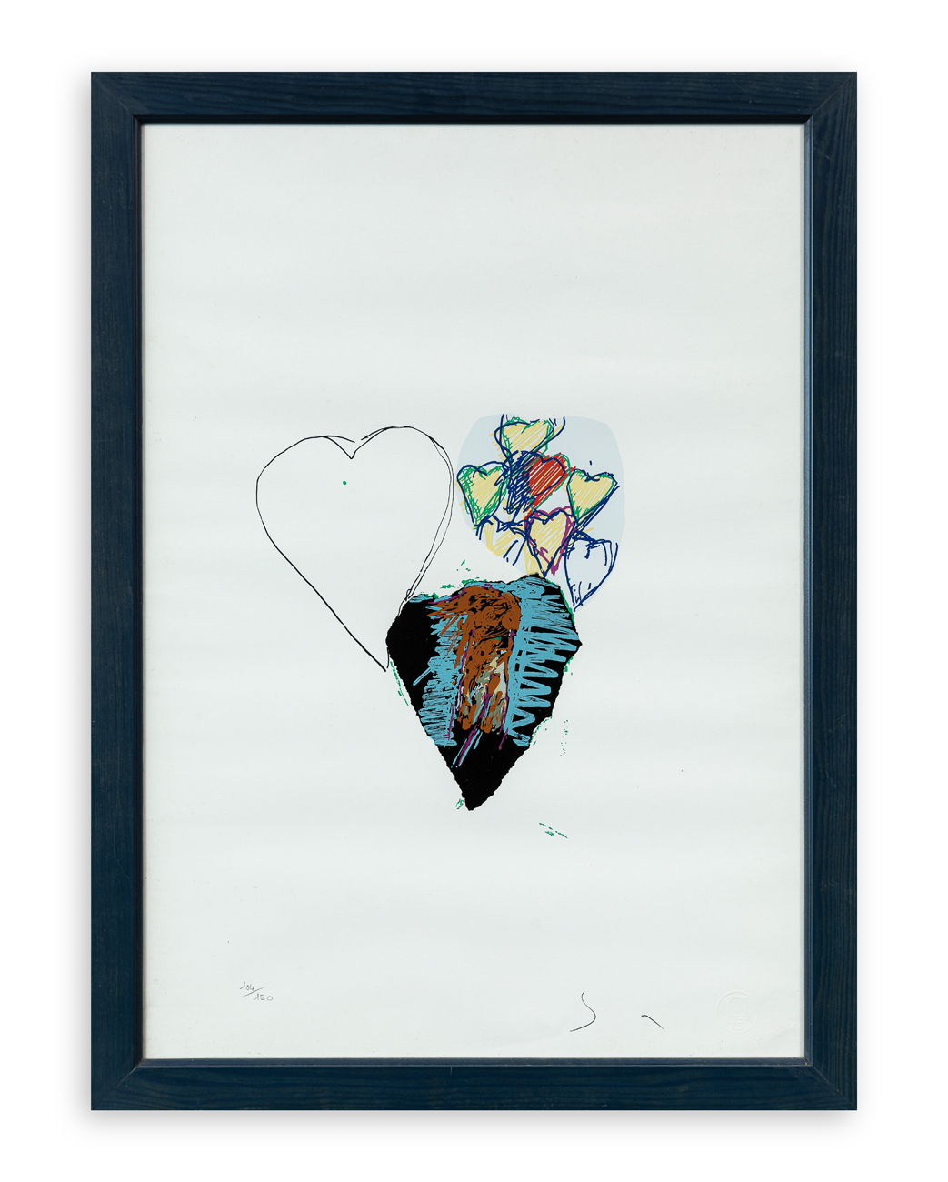 MARIO SCHIFANO (1934-1998) -* Senza Titolo