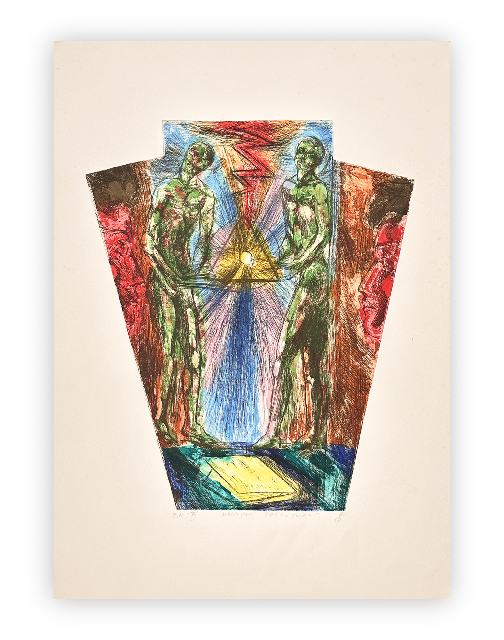 BRUNO CECCOBELLI (1952) - Manovali spirituali, 1996
