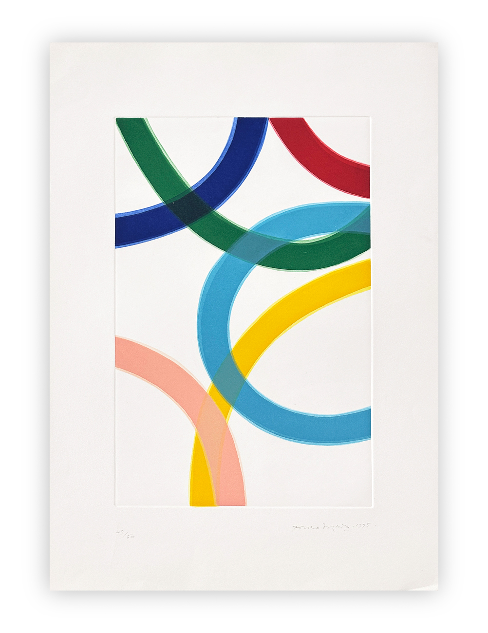 PIERO DORAZIO (1927-2005) - Senza Titolo, 1995