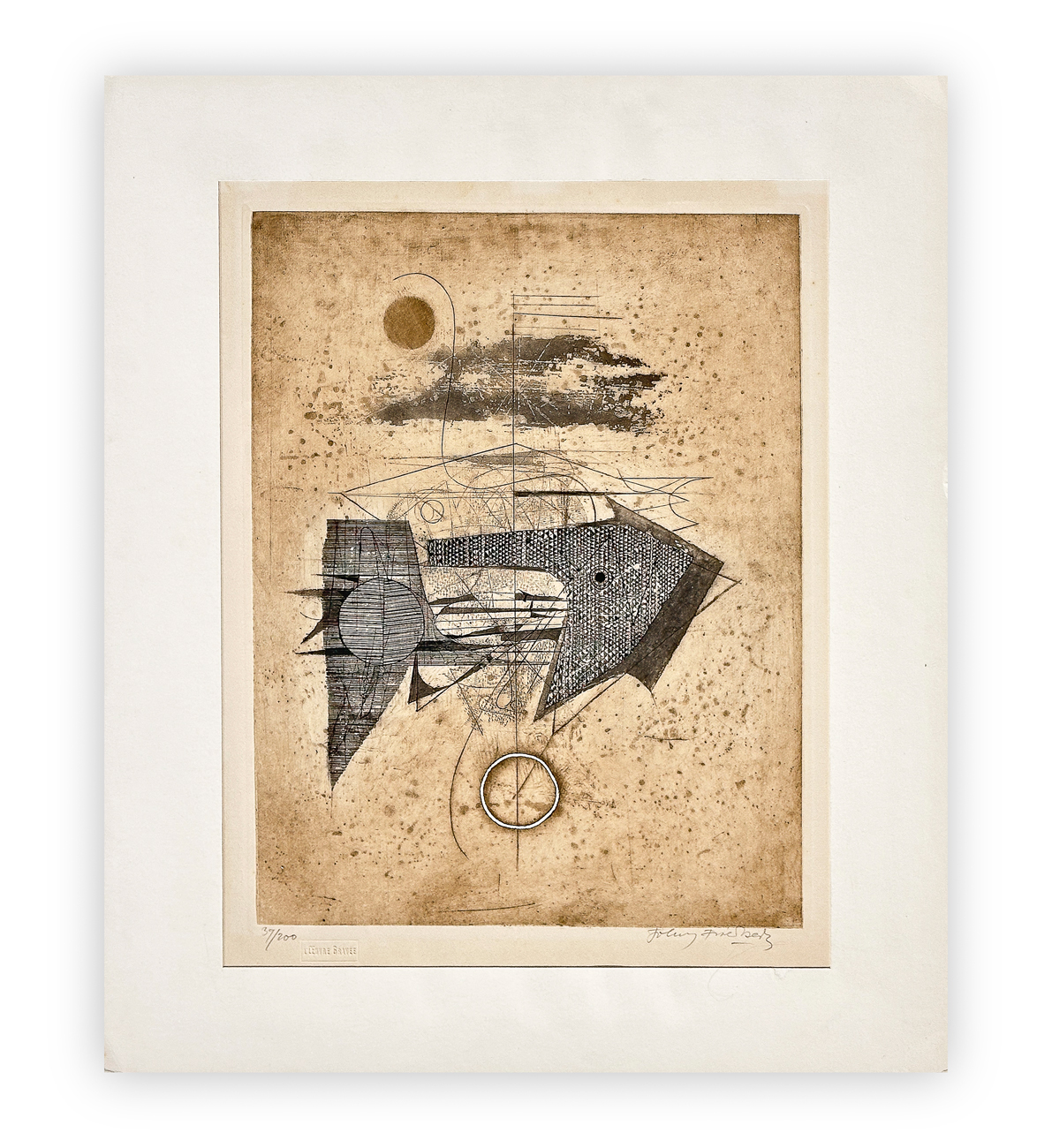 JOHNNY FRIEDLAENDER (1912-1992) - Senza Titolo