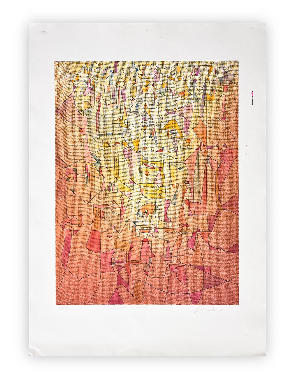 VINCENZO BALSAMO (1935-2017) - Astratto - B 96, 1996