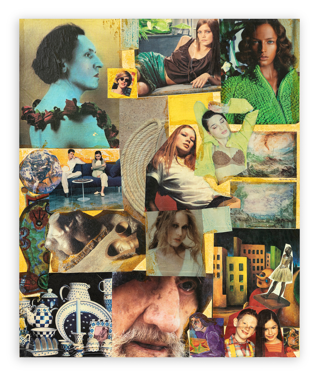 FRANCO ASINARI (1916-2007) - Vita metropolitana - Arte bella, 2001