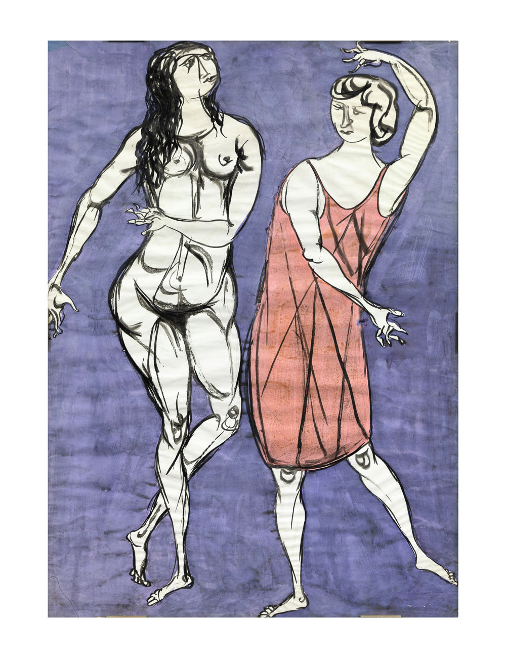 AGENORE FABBRI (1911-1998) - Senza Titolo, 1953