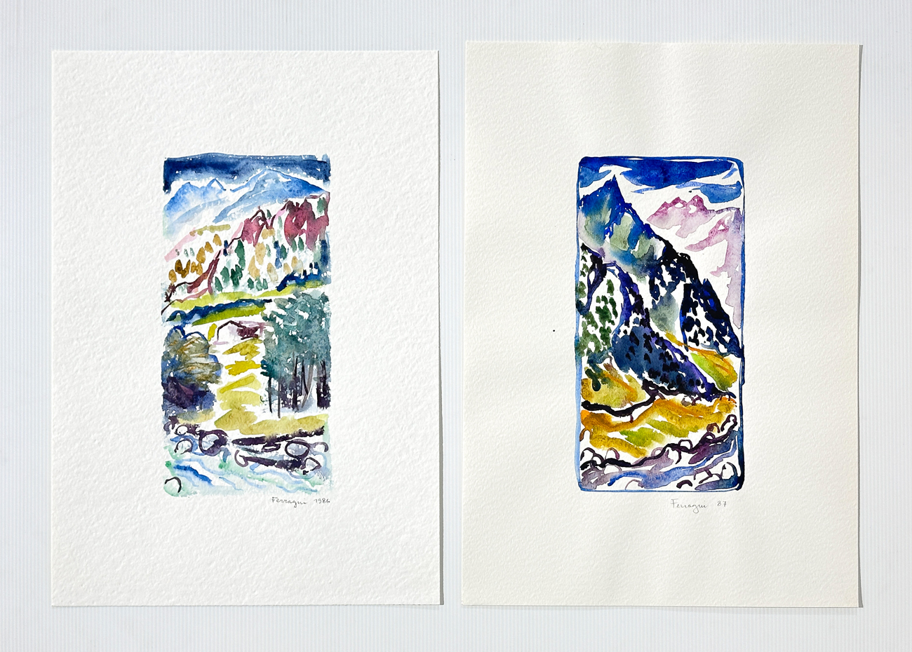 STEFANO FERRAGNI - Lotto unico dio 2 opere