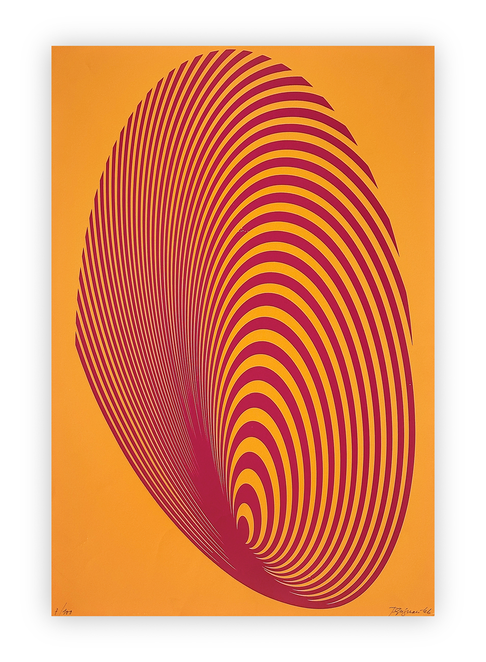 FRANCO GRIGNANI (1908-1999) - Senza Titolo, 1966
