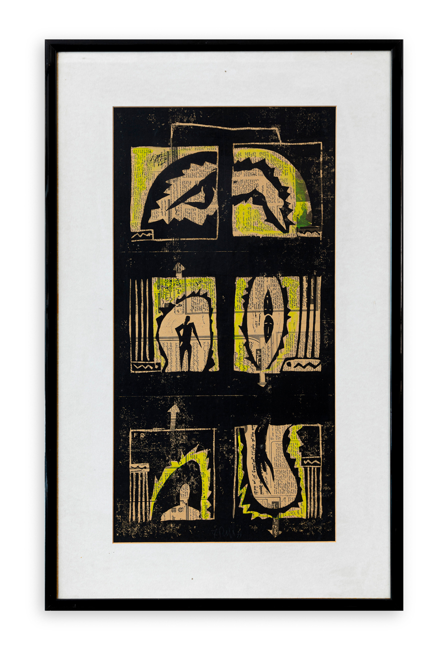 AUTORE INDECIFRATO - Senza Titolo, 1988