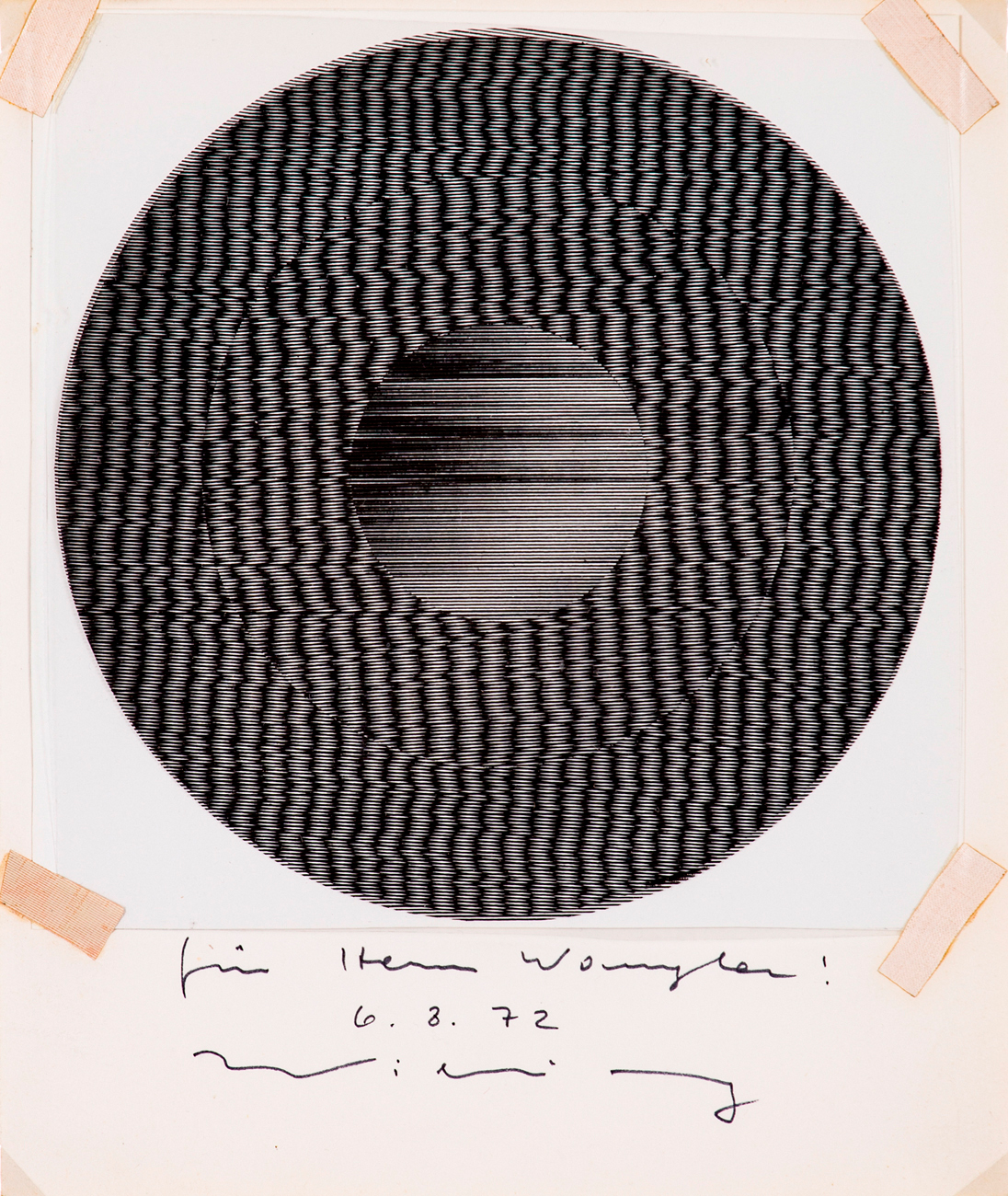 LUDWIG WILDING (1927-2010) - Senza Titolo, 1972