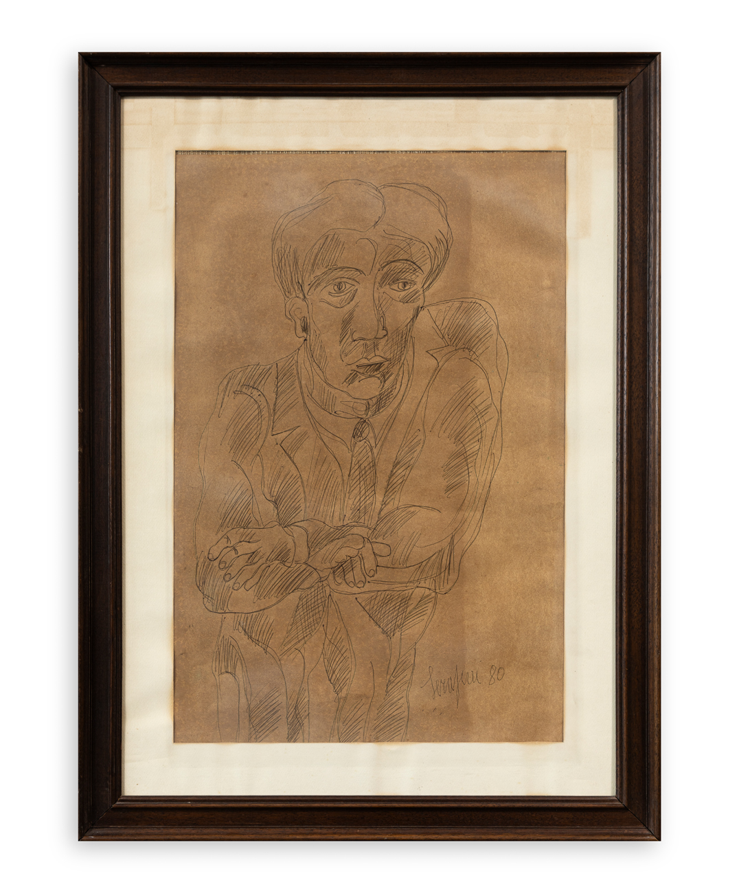 BEPPE SERAFINI (1915-1987) - Senza Titolo, 1980