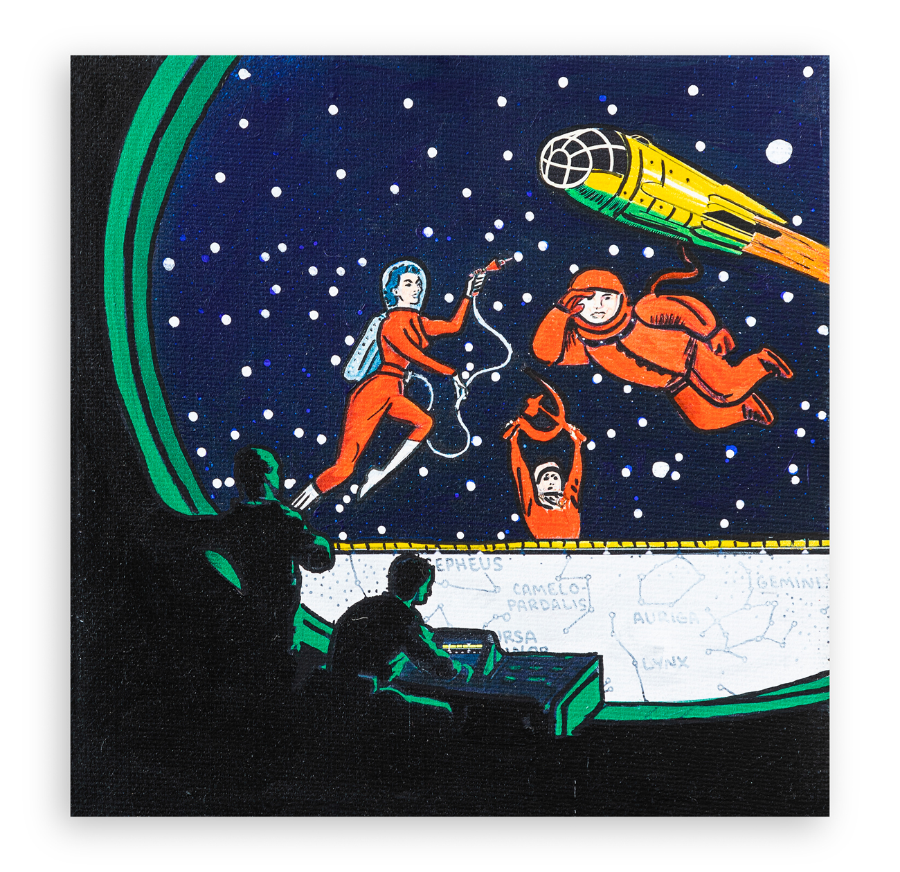 GIANCARLO MONTUSCHI (1952) - Ricognizioni spaziali