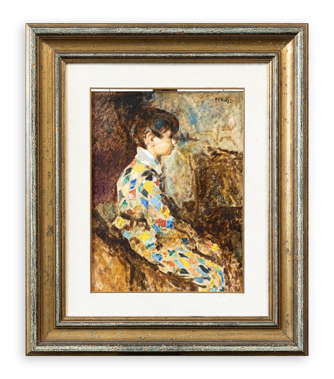 CESARE PERUZZI (1894-1995) - Senza Titolo