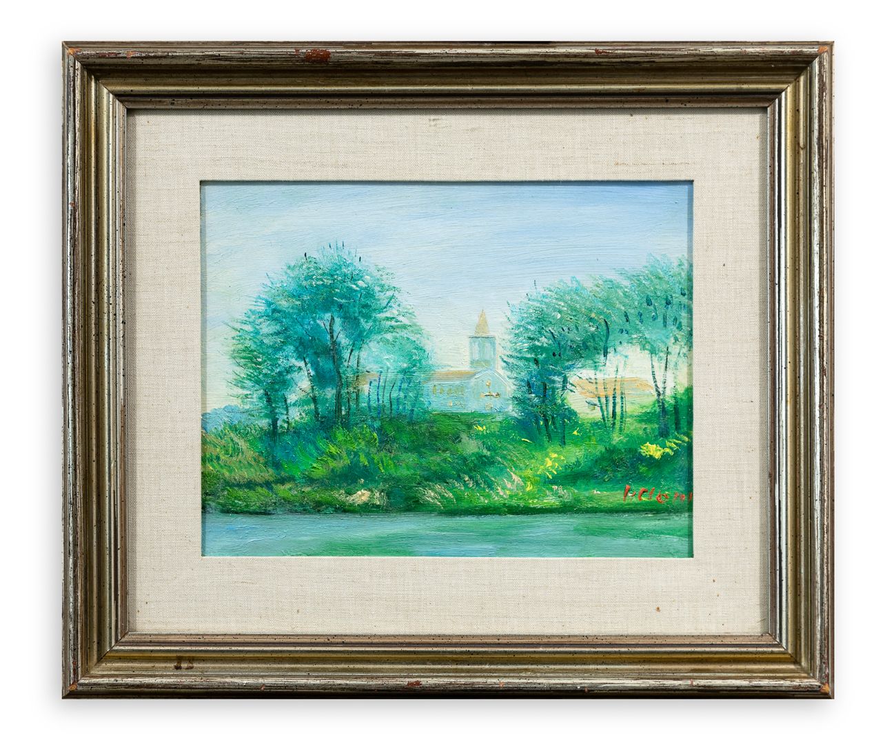 UMBERTO LILLONI (1898-1980) - Il Lambro, 1966