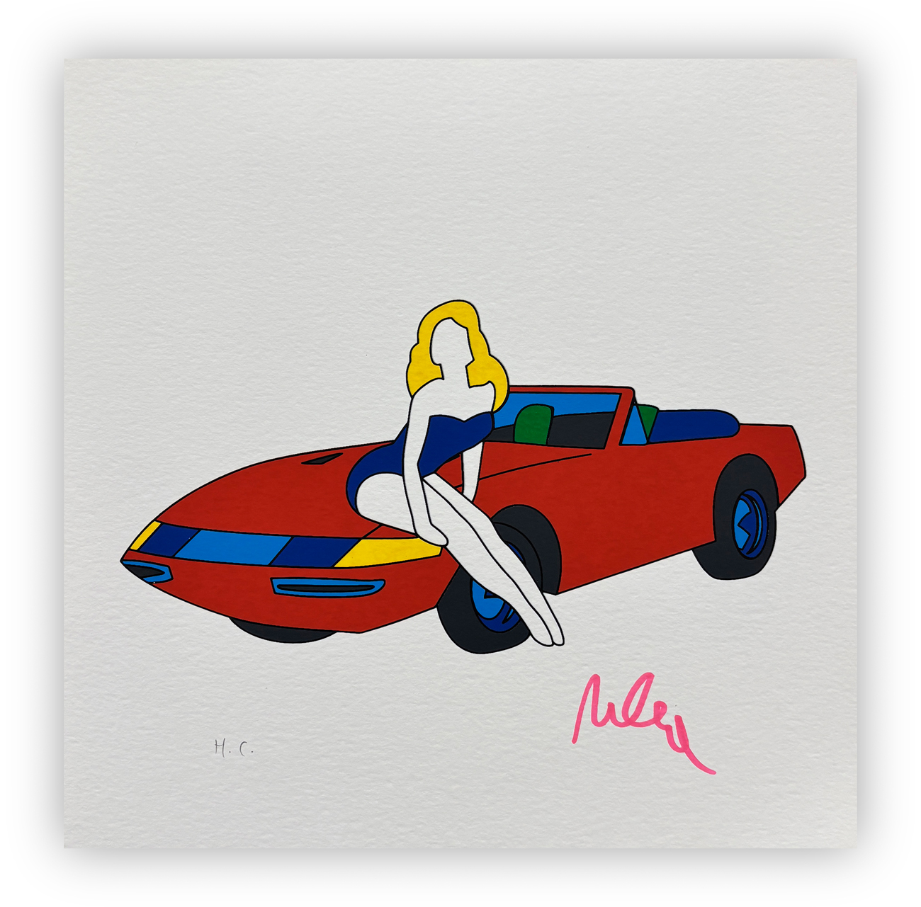 MARCO LODOLA (1955) - Senza Titolo