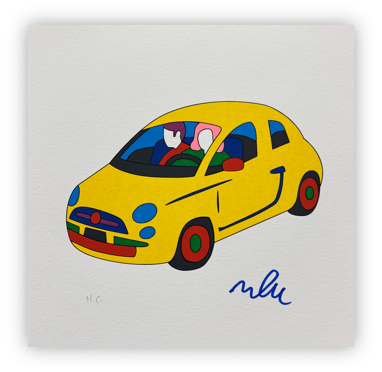 MARCO LODOLA (1955) - Senza Titolo