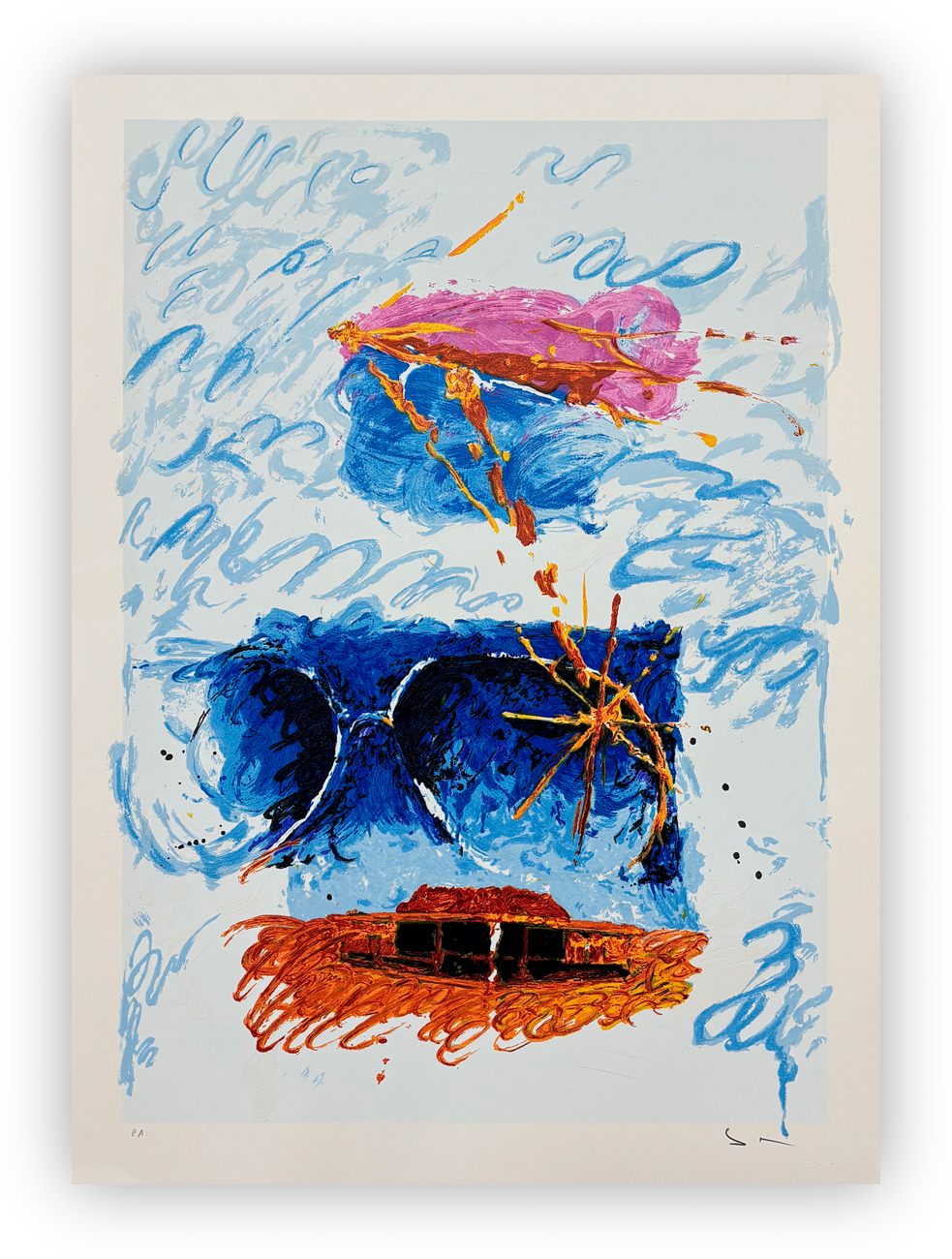 MARIO SCHIFANO (1934-1998) - Senza Titolo