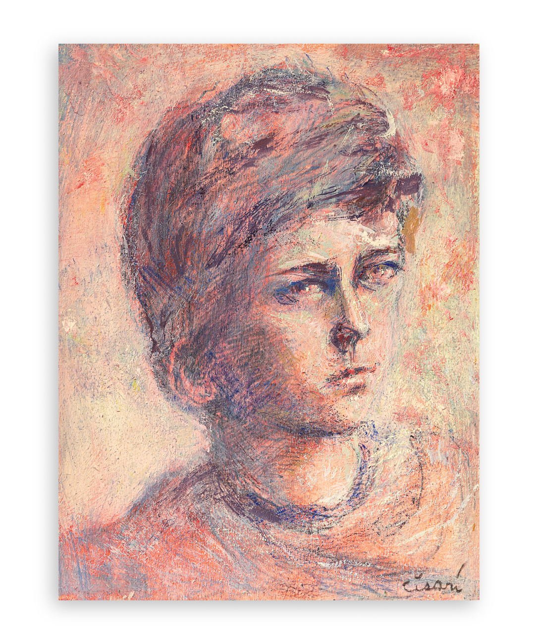 GIULIO CISARI (1892-1979) - Senza Titolo, 1975