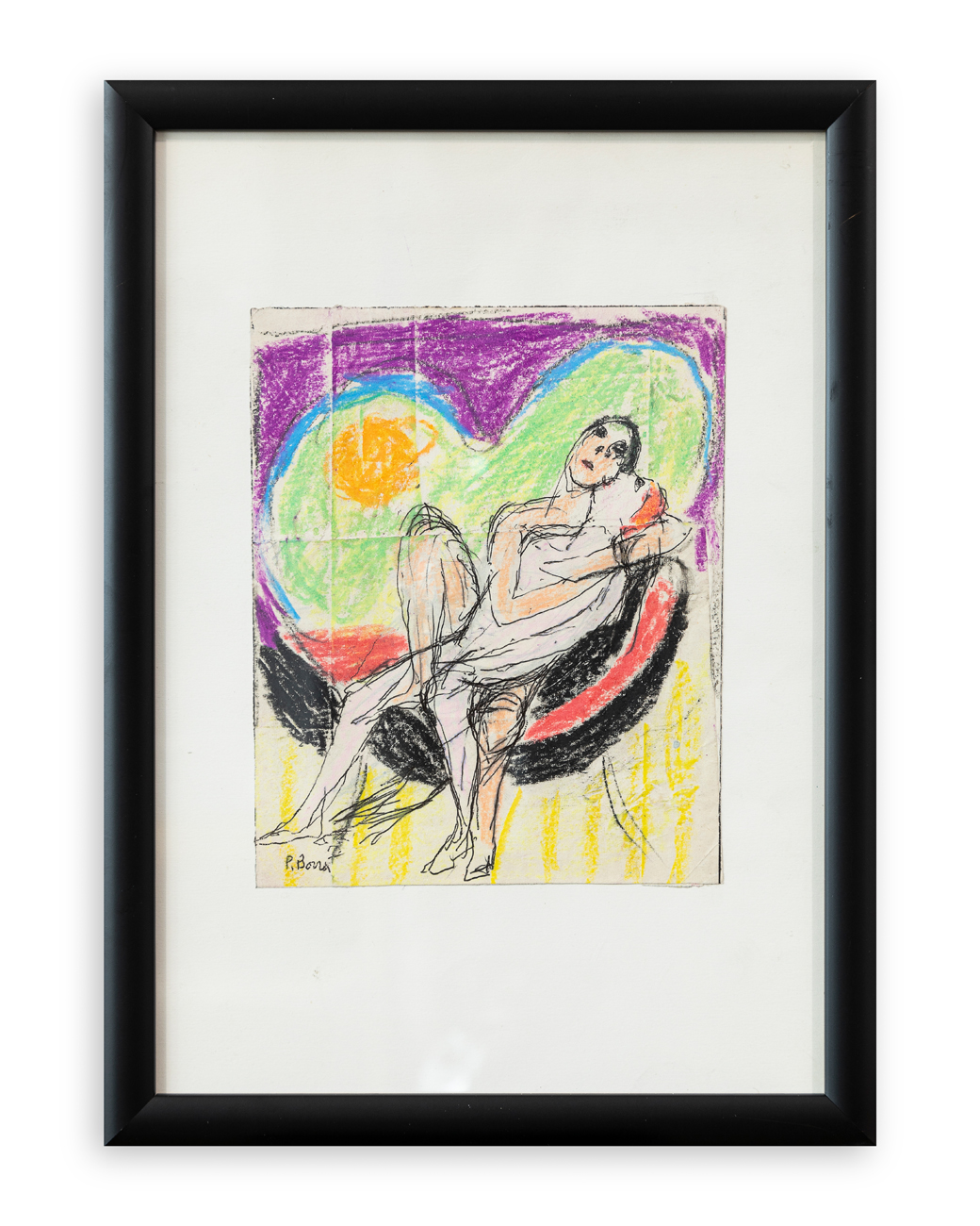 POMPEO BORRA (1898-1973) - Senza Titolo, 1966