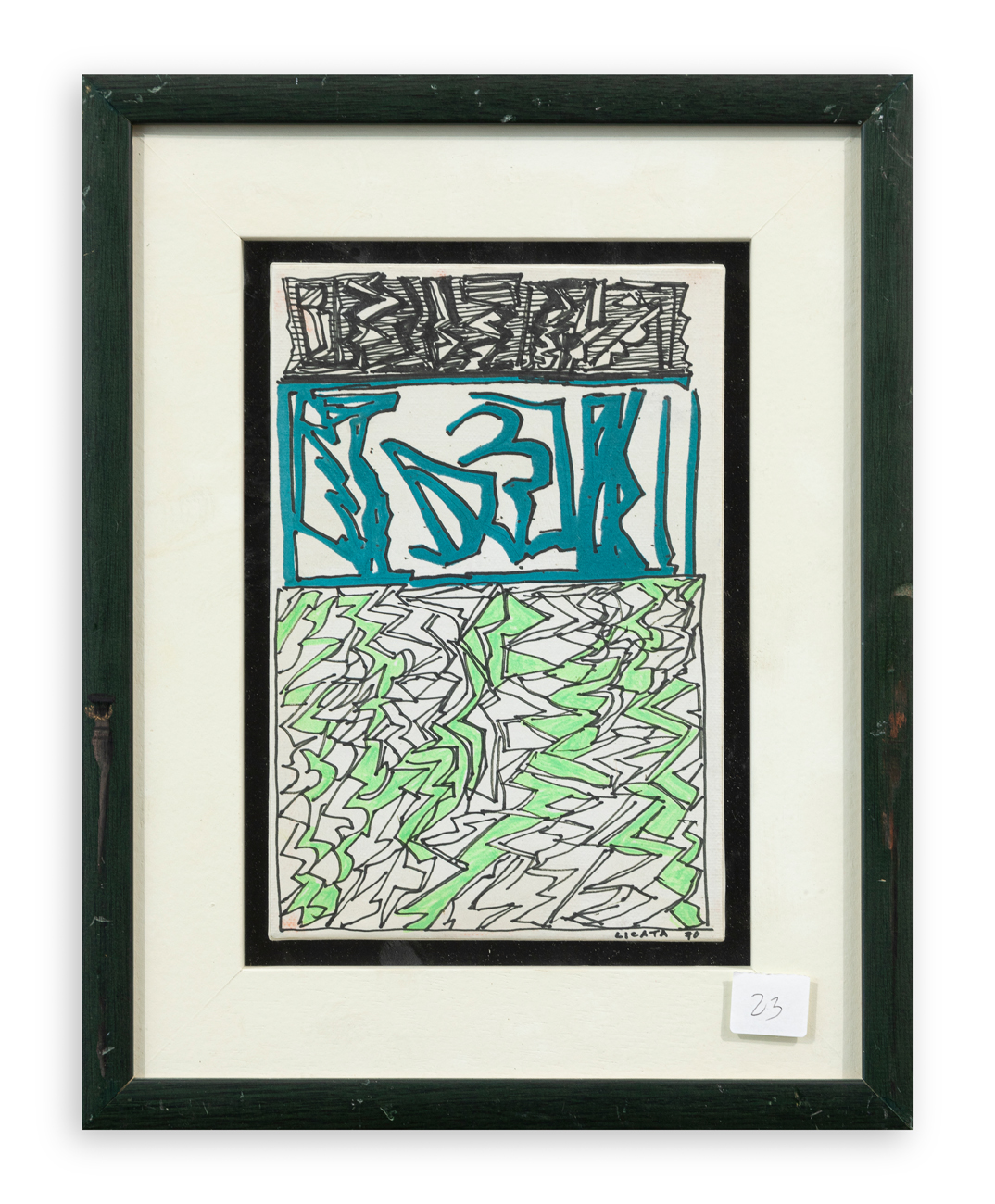 RICCARDO LICATA (1929-2014) - Senza Titolo, 1976