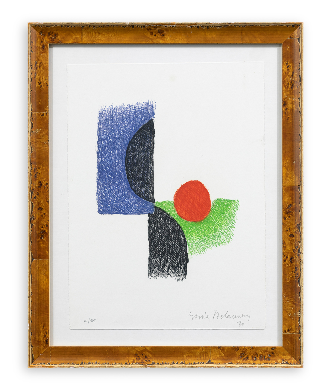 SONIA DELAUNAY (1885-1979) - La terra impareggiabile, 1970