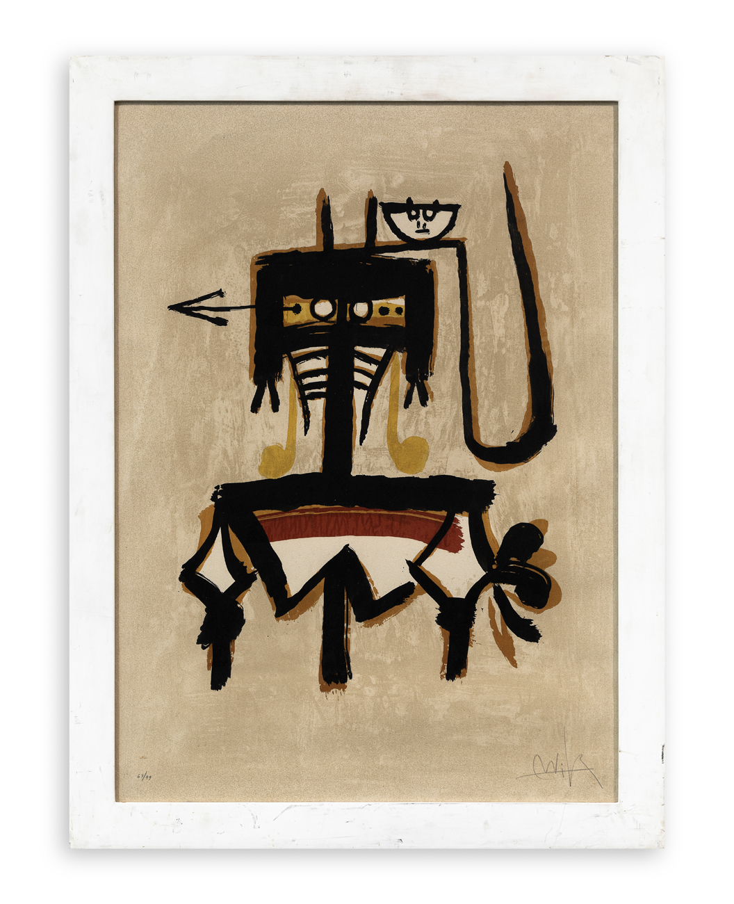 WIFREDO LAM (1902-1982) - Barcelona Galerie Joan Prats, 1976