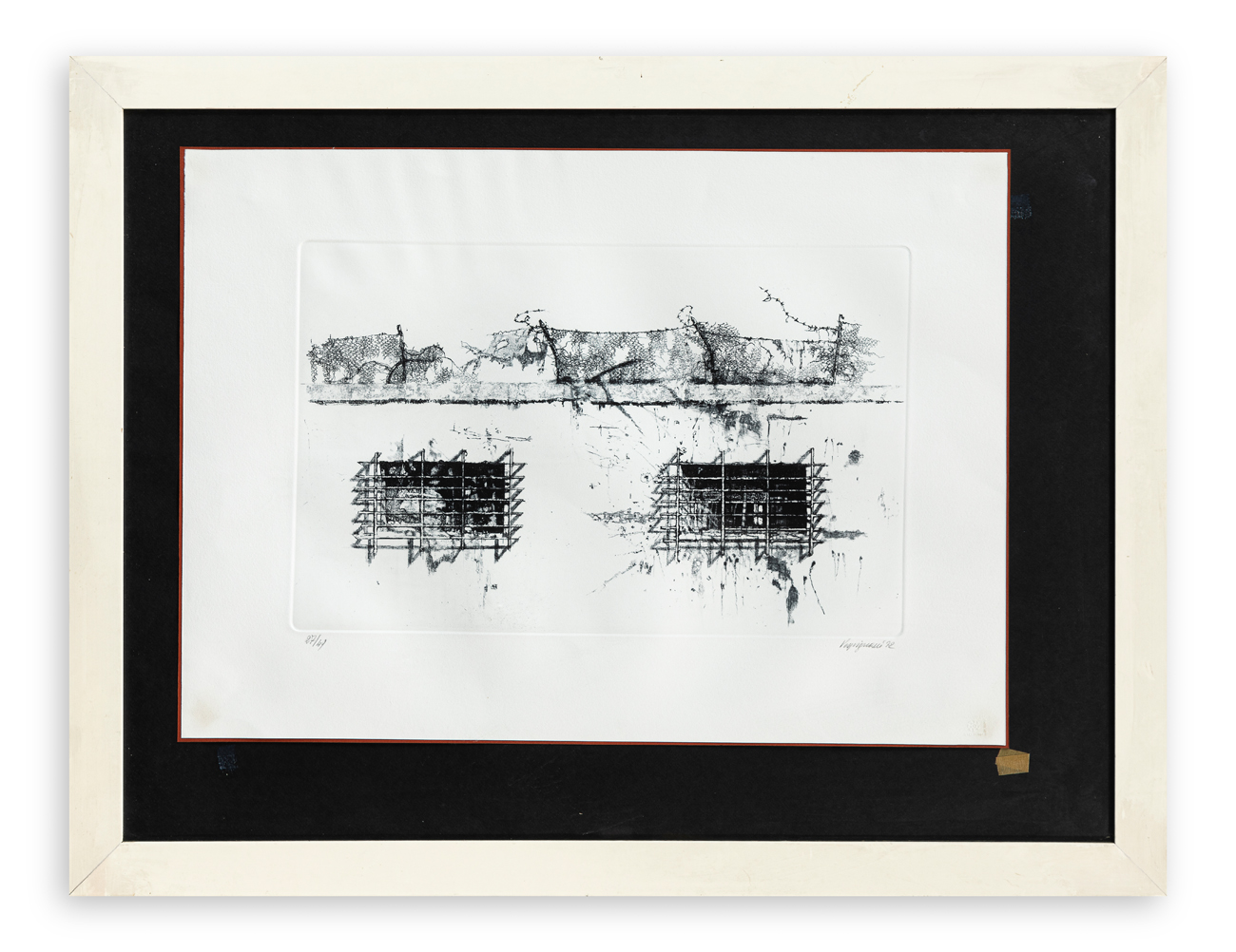 RENZO VESPIGNANI (1924-2001) - Senza Titolo, 1972