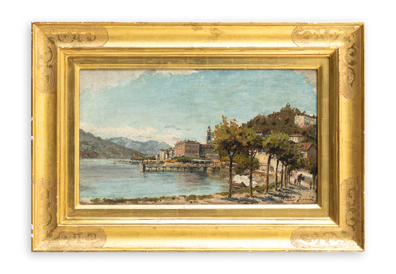 ARTURO FERRARI (1861-1932) - Senza Titolo (Varenna)