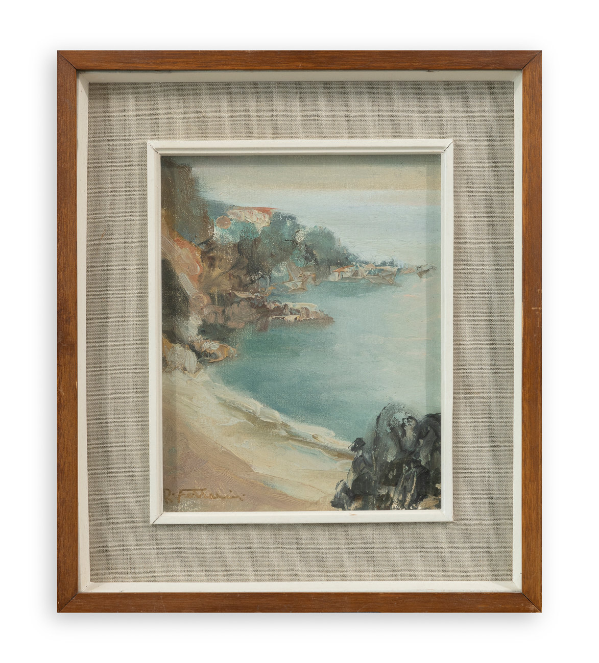 RENZO FERRARINI (1928-2001) - Golfo della Spezia: Fiascherino