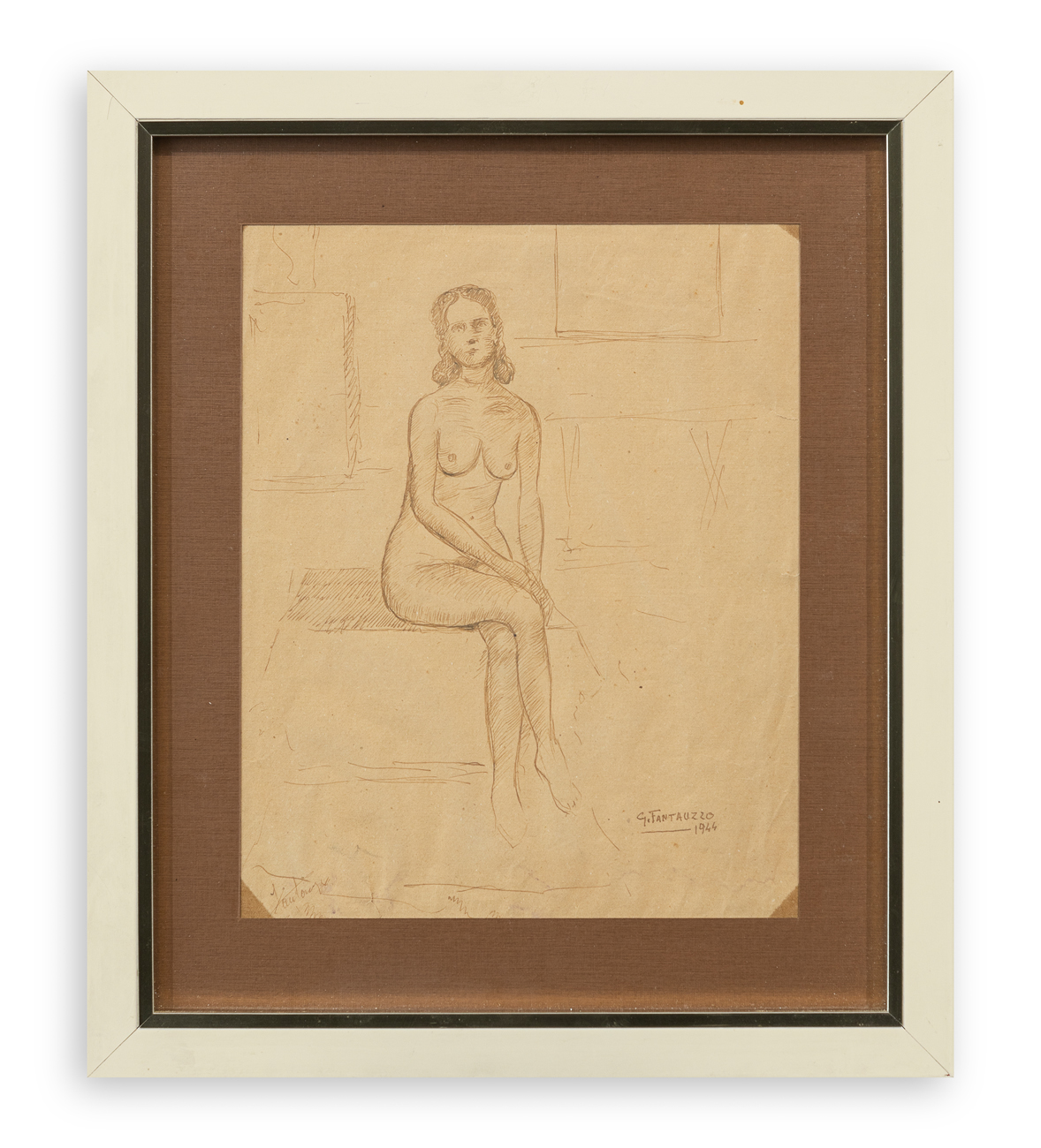 GIUSEPPE FANTAUZZO (1890-1963) - Senza Titolo, 1944