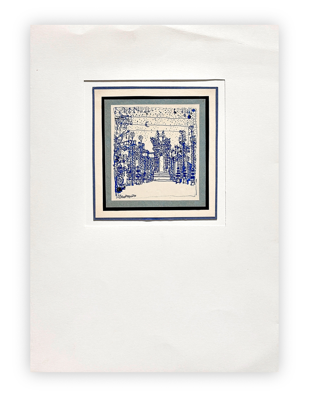 ANDRÉ BEAUREPAIRE (1924-2012) - Senza Titolo