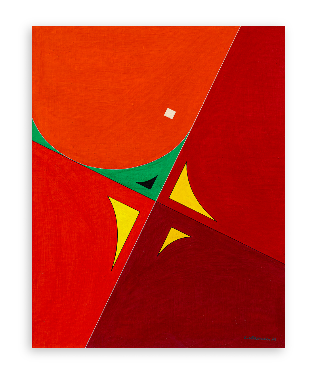 LUIGI VERONESI (1908-1998) - Composizione Q3, 1973
