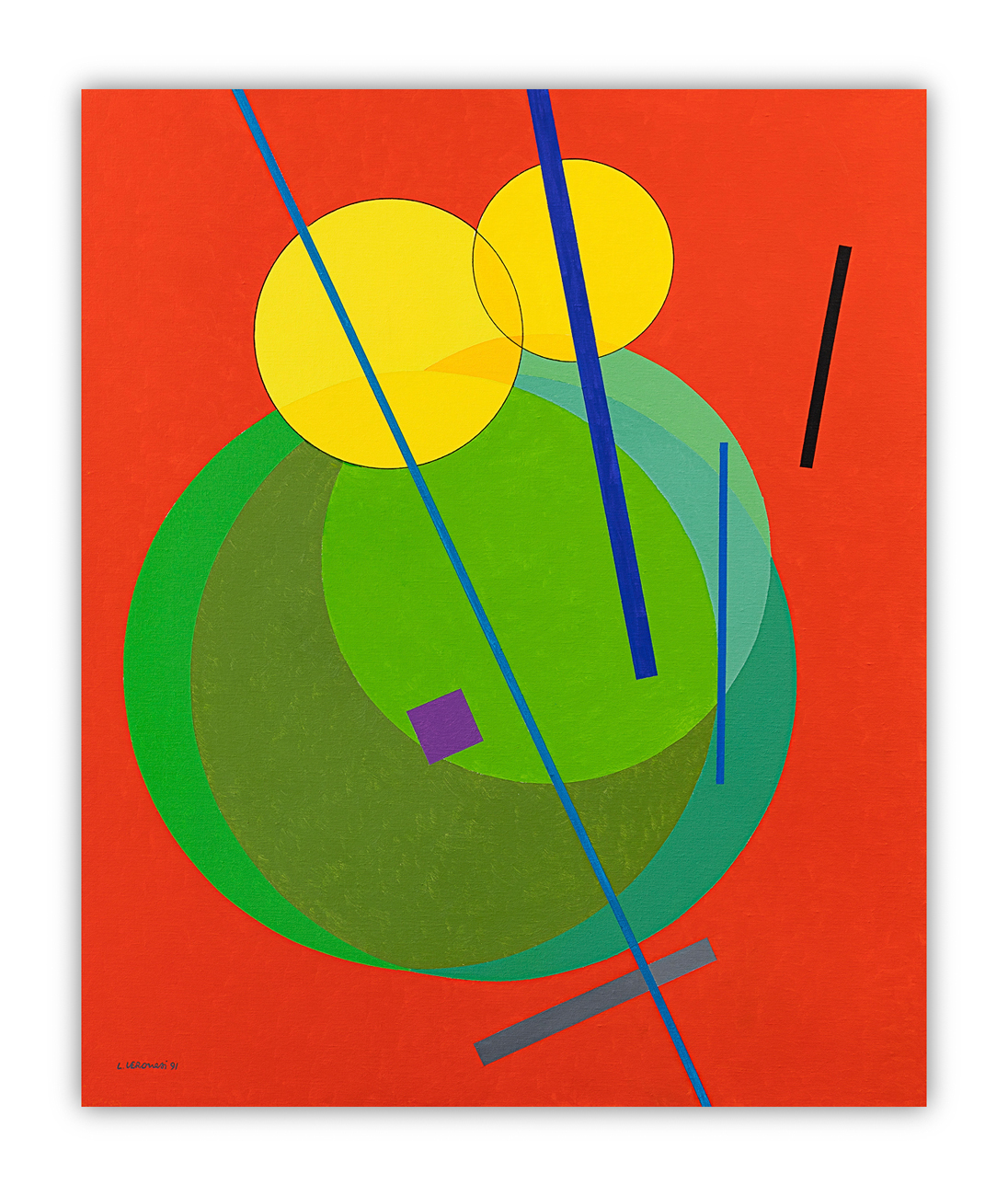 LUIGI VERONESI (1908-1998) - KF2, 1991
