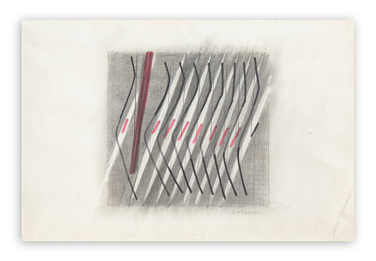 BICE LAZZARI (1900-1981) - Senza Titolo, 1966