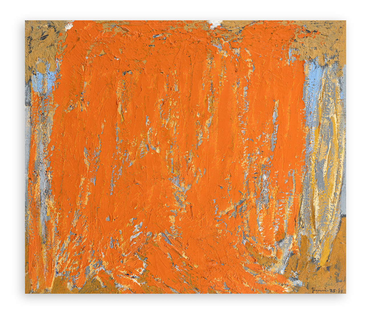 PIERO GIUNNI (1912-2000) - Frumento e ombre luminose, 1975