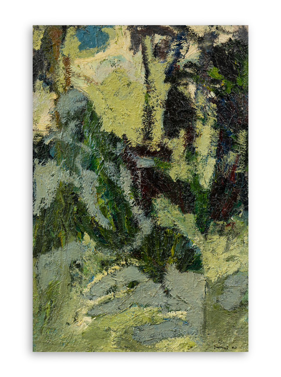 PIERO GIUNNI (1912-2000) - Risveglio di Gennaio, 1960