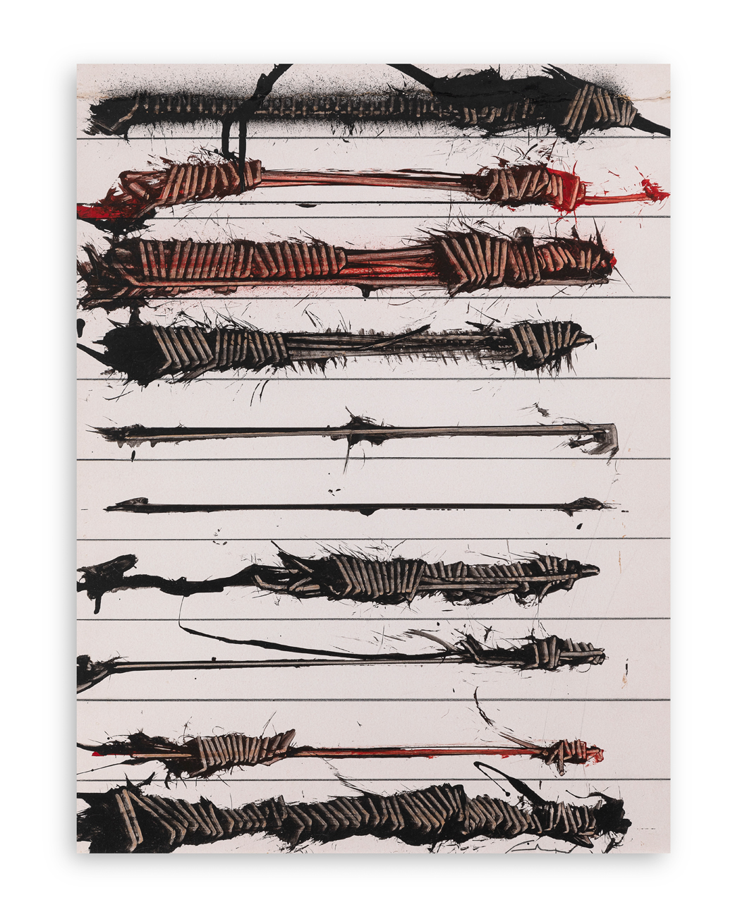 EMILIO SCANAVINO (1922-1986) - Senza Titolo, 1971