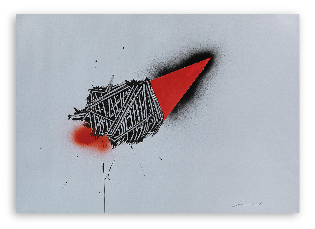 EMILIO SCANAVINO (1922-1986) - Senza Titolo, 1972