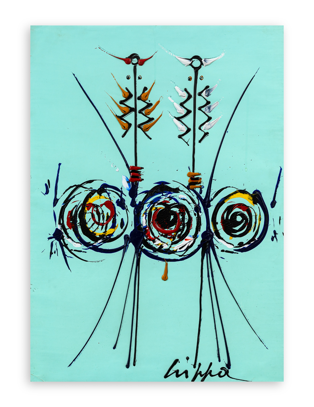 ROBERTO CRIPPA (1921-1972) - Totem, anni '70