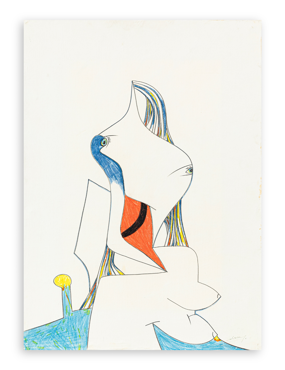 GIANNI DOVA (1925-1991) - Senza Titolo