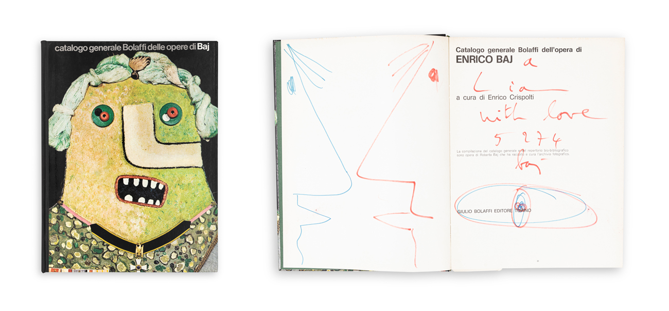 ENRICO BAJ (1924-2003) - Catalogo generale Bolaffi delle opere di Baj, 1973