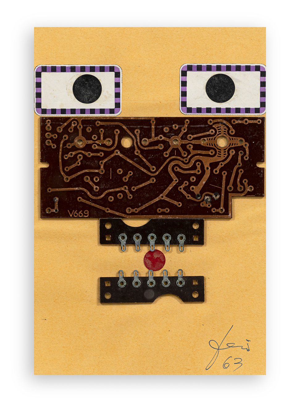 ERRÖ (1932) - Visage, 1963