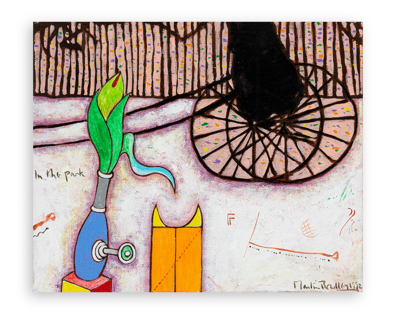 MARTIN BRADLEY (1931-2025) - In the park, 1992